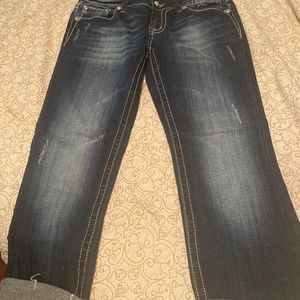 Miss Me Cropped Jeans Size 31